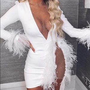white party dress